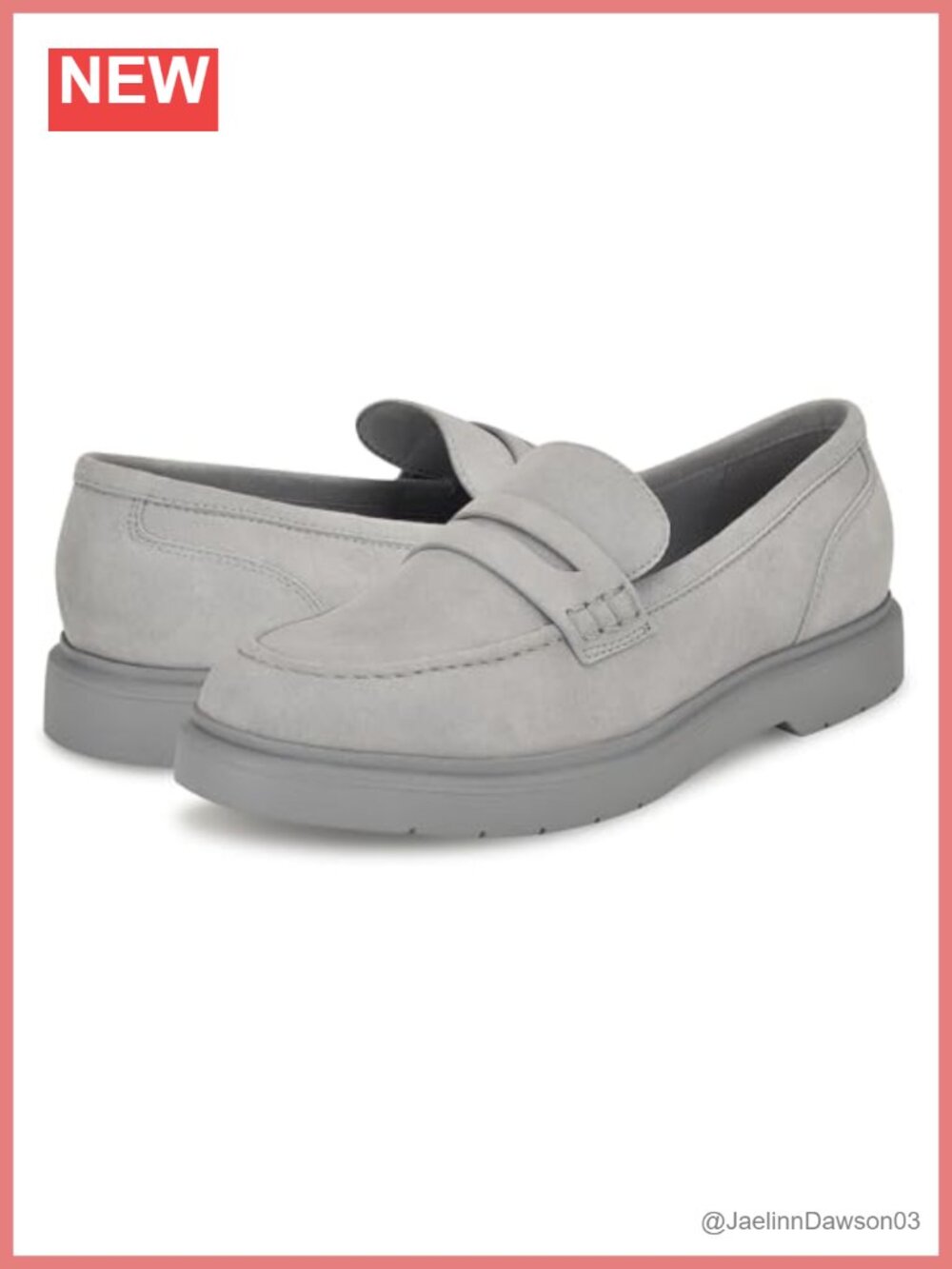 Nine West Bonet Suede Slip-On Loafer Lightweight Comfortable